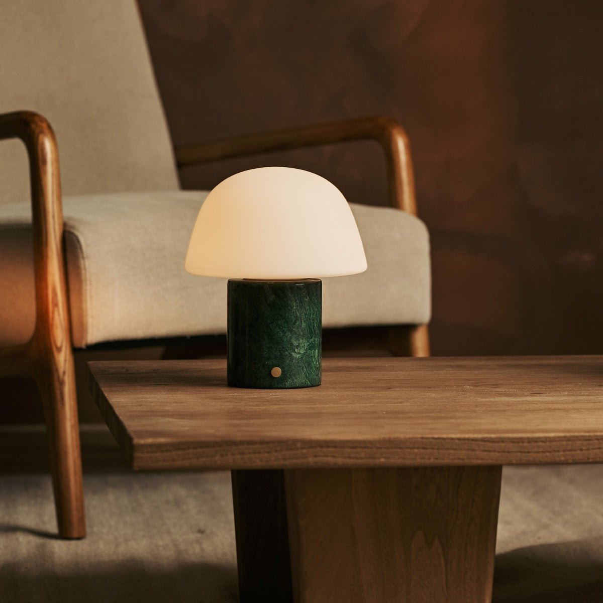 Paddenstoel vormige lamp