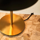 Luxe tafellamp poot