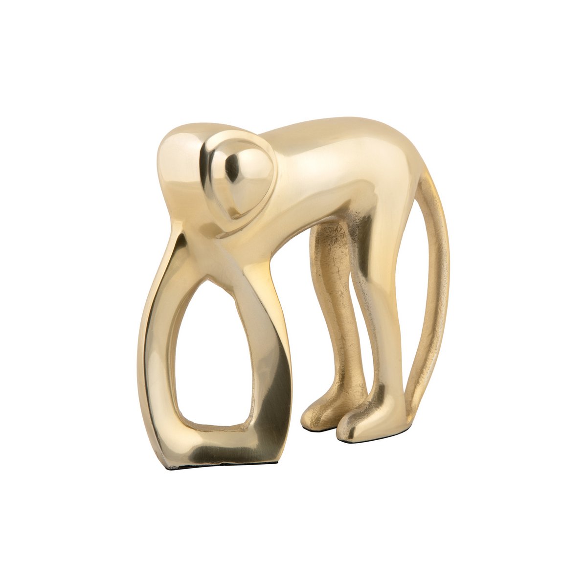 Standbeeld Aap goud