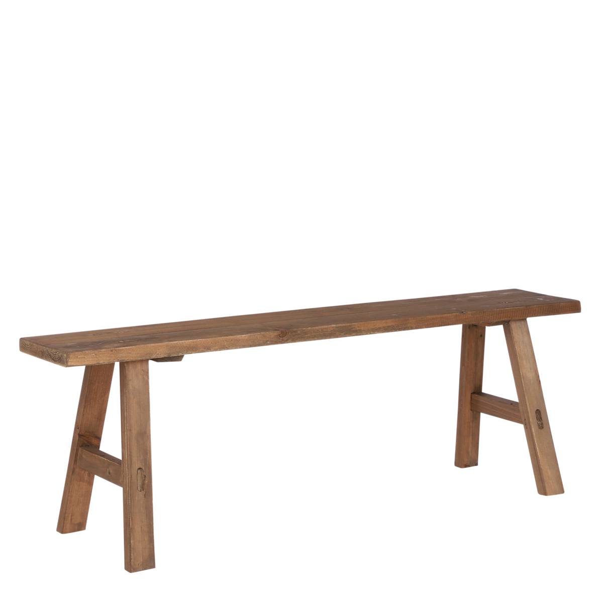 Houten bankje landelijk