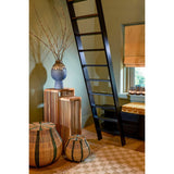 Plantentafel hout in woonkamer