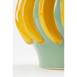 Bloempot met bananen onderkant