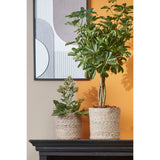 Atlantic plantenmand mica decorations op kast