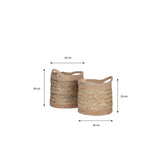 Rieten plantenmand afmetingen