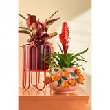 Dione bloempotten mica decorations op kast