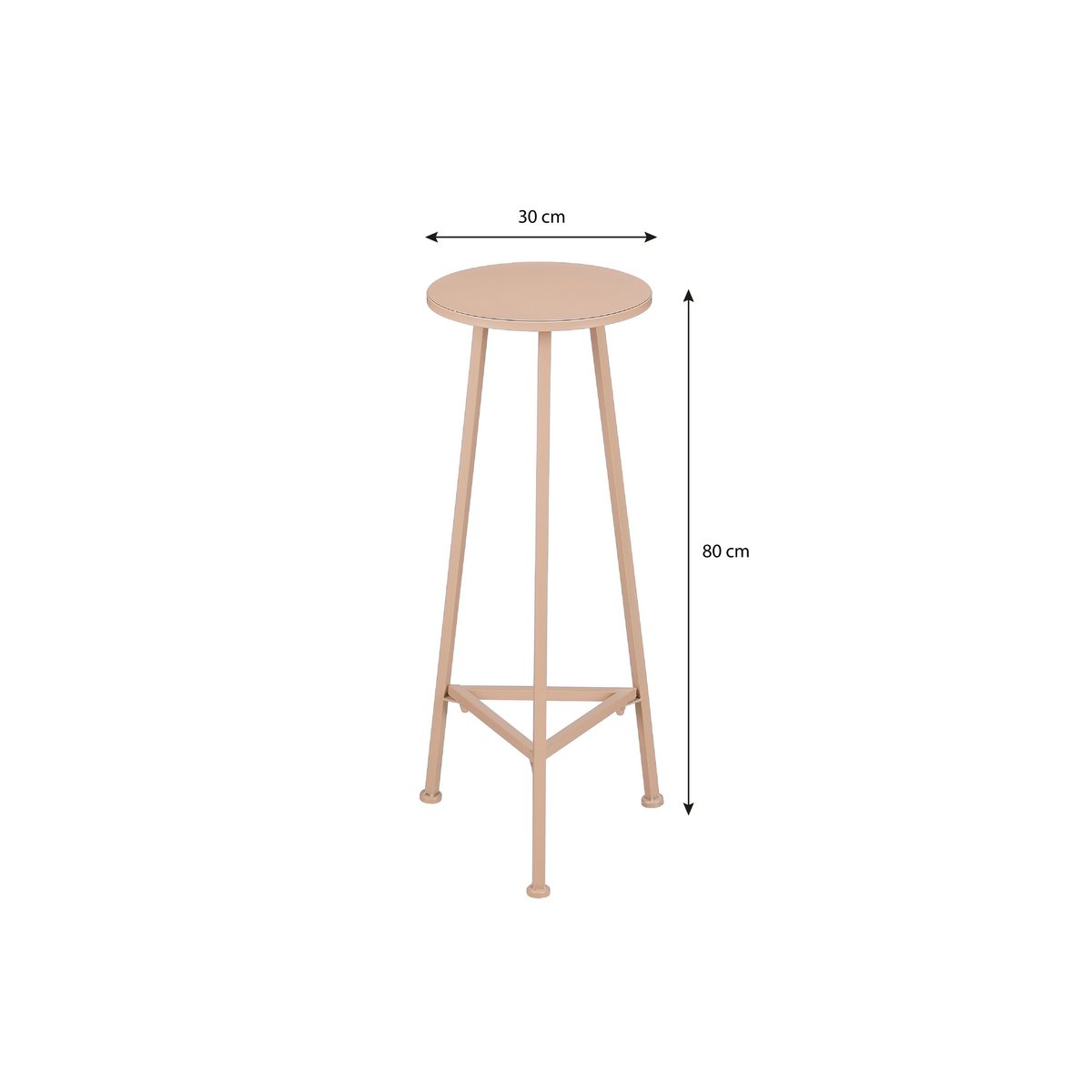 plantentafel roze afmeting