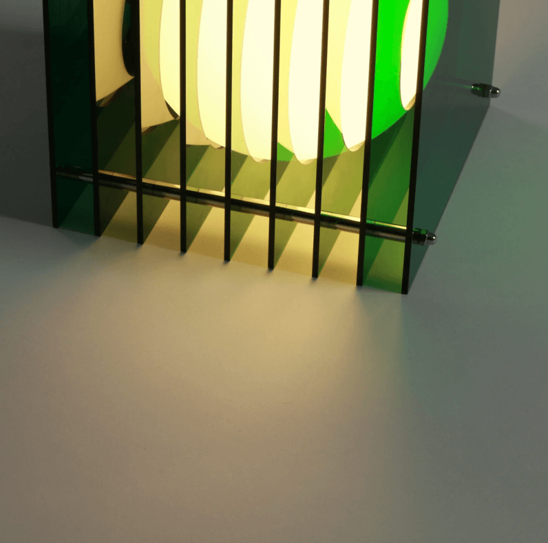 Bang Lop Lamp Groen onderkant