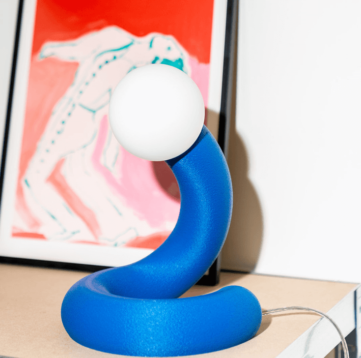 Emil Robbrecht Big Boa blauw