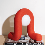 Emil Robbrecht Lamp rood voorkant