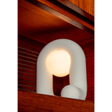 Emil Robbrecht dancer lamp wit verlicht