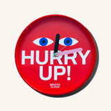 Brutto hurry up design klok