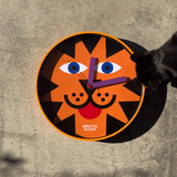 Brutto Wandklok op de grond