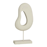 Pastina Ornament op Voet - Off White