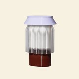 Nour lamp paars bruin