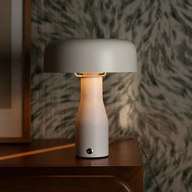 Industriële vensterbank lamp
