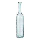 Hoge vaas in fles vorm