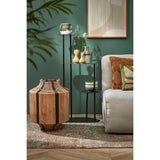 Plantenplateau in woonkamer