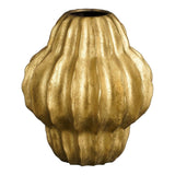 Gouden keramieken vaas