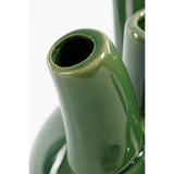 Tulpenvaas groen zijkant
