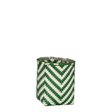 Groen witte plantenmand klein
