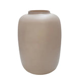 Matte beige vaas