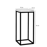 Metalen plantentafel afmeting