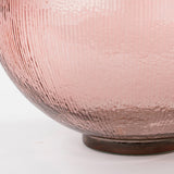 roze bolle vaas onderkant