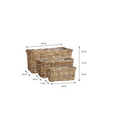 plantenmand riet afmetingen