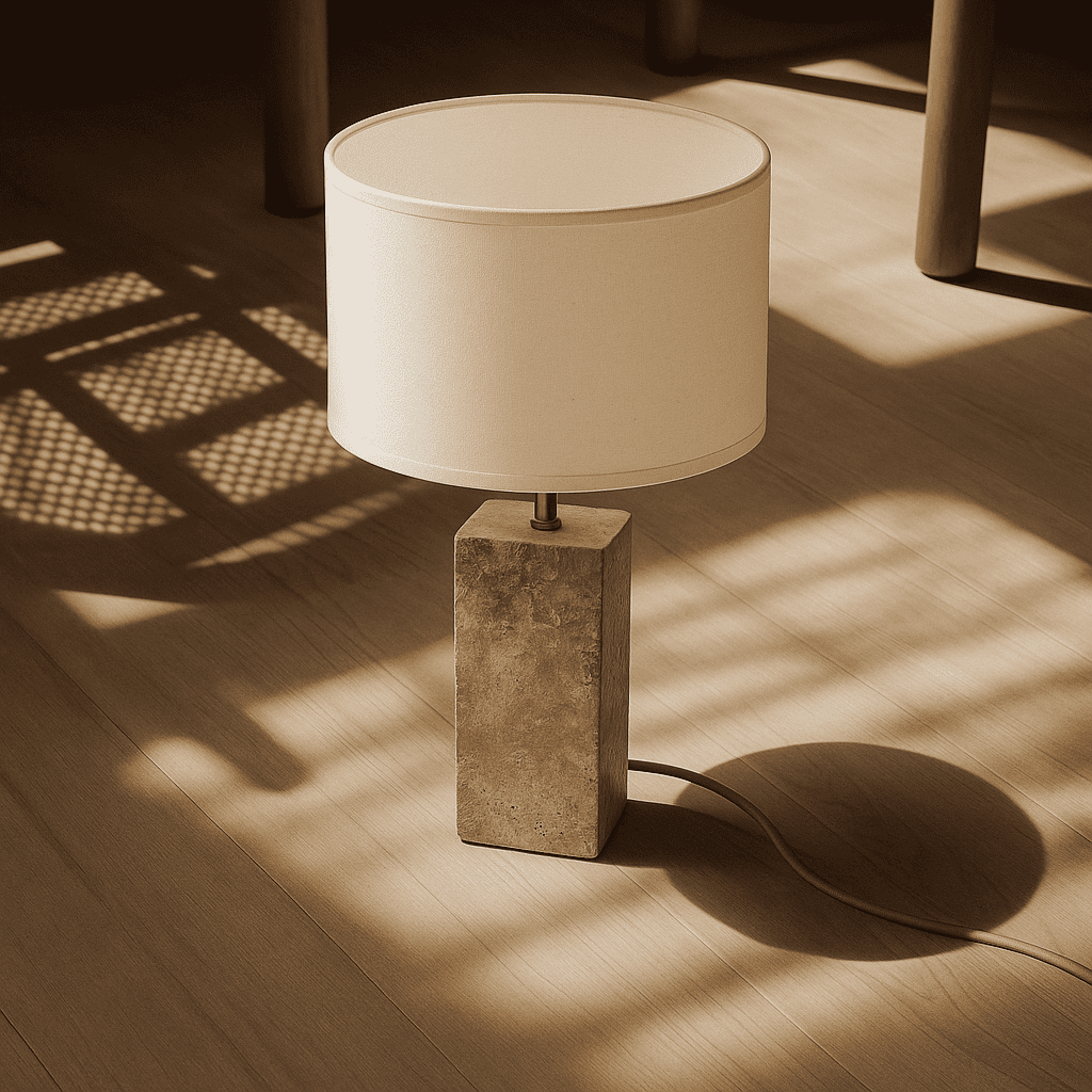 Landelijke lamp van tavertijn schaduw
