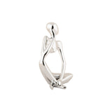Standbeeld zilver voorkant
