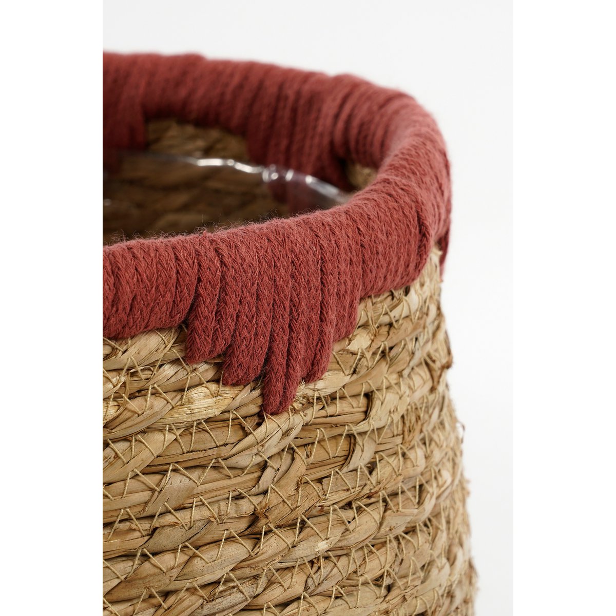 plantenmand rood bovenkant