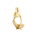 Gouden standbeeld voorkant