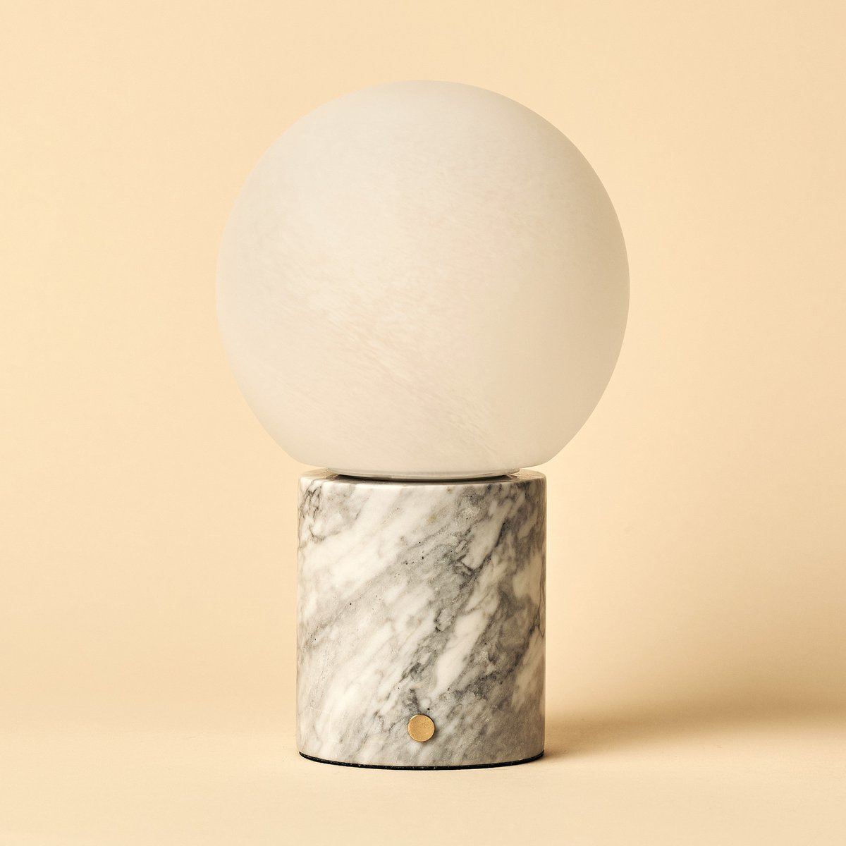 Witte marmeren lamp